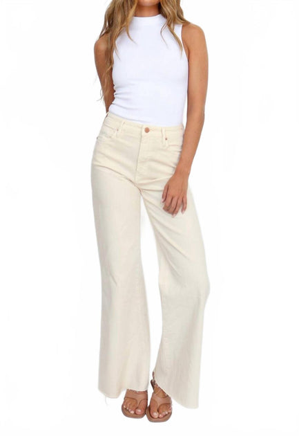 Dear John Denim Fiona Wide Leg Jeans Beige 31 4