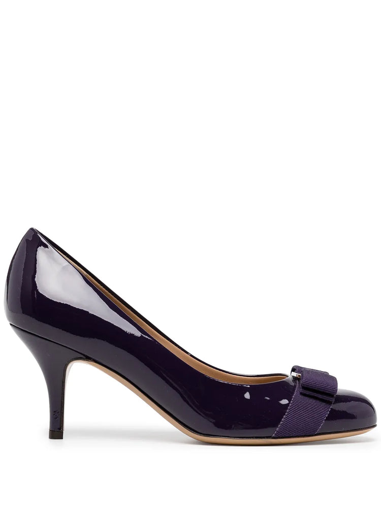 Salvatore Ferragamo CARLA 70 7cm 黒 Salvatore Ferragamo Ferragamo Carla 70 Pumps | ShopSimon