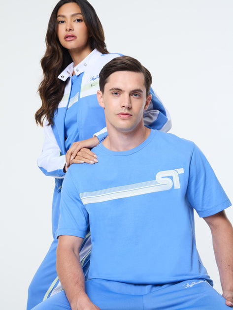 Sergio Tacchini Corsa T-Shirt Blue XXL 2