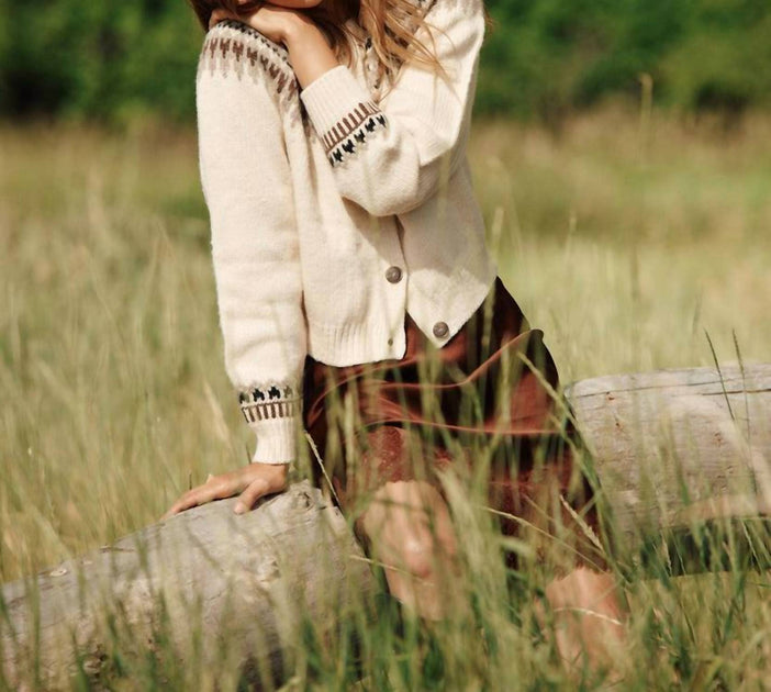 DÔEN Clarke Cardigan Beige Large 3