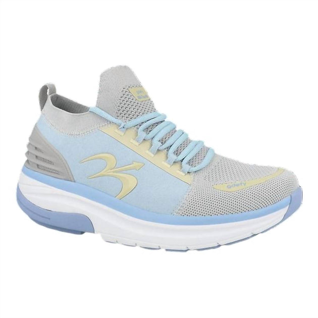 Gravity Defyer Mateem Athletic Shoe Silver/Blue US 10.5 2