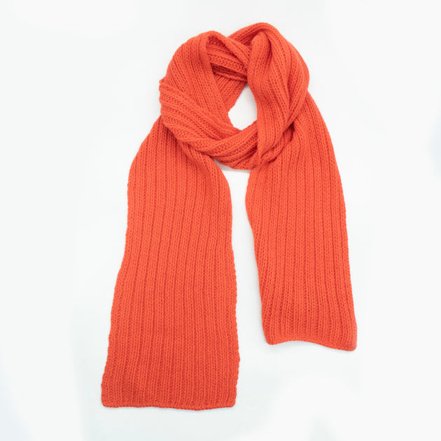 Portolano Fancy Stitch Scarf Beige 3