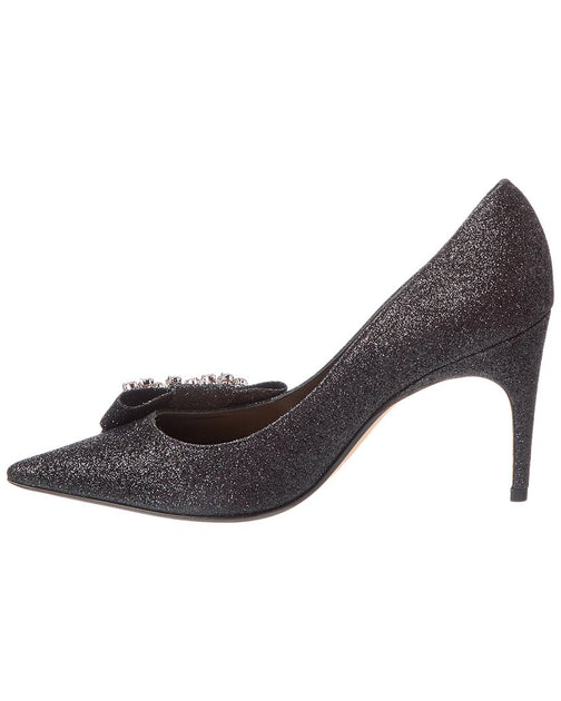 Sergio Rossi SR Glitter Pump Black EU 36.5 3
