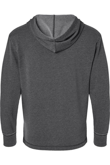 LAT Vintage Wash Fleece Hoodie Grey XXLarge 3