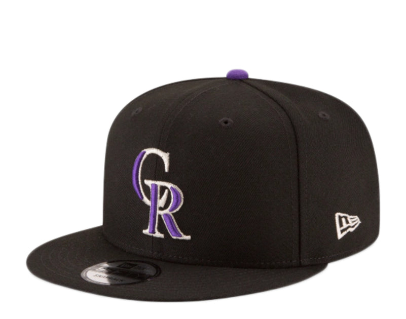 New Era 9Fifty MLB Colorado Rockies Basic Snapback Black One Size 3