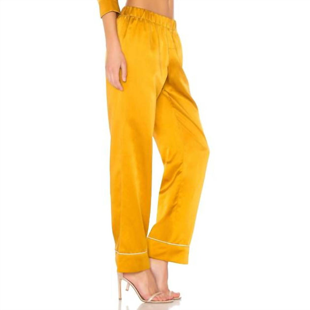 Maison Du Soir Alexandra Hose Gelb Klein 3