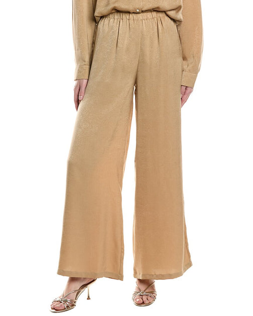 Avantlook Crushed Satin Pant Braun Small 2