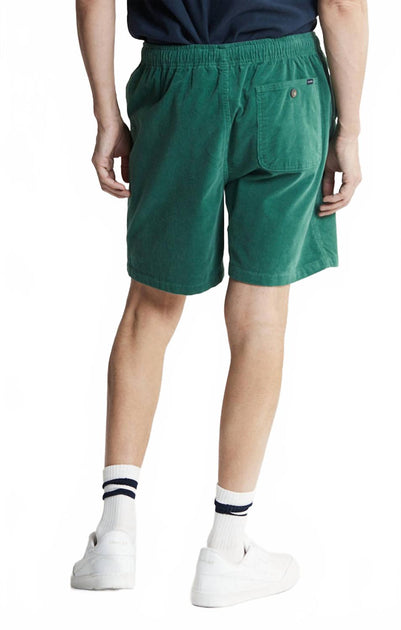 JACHS NEW YORK Corduroy Pull On Short Green Large 3
