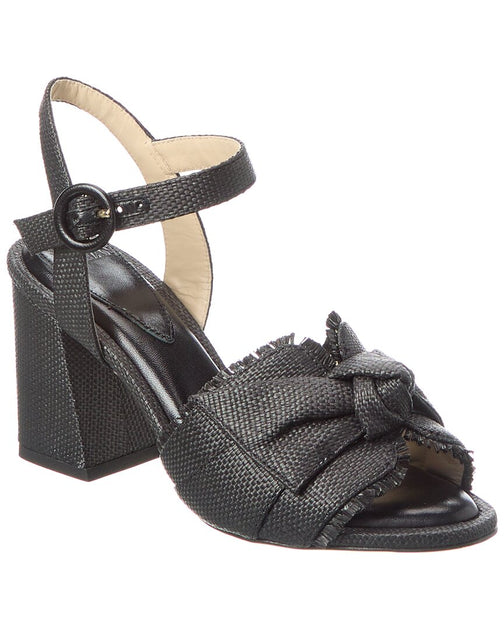 Alexandre Birman Maxi Clarita Raffia 75 Sandal Grey EU 39 2