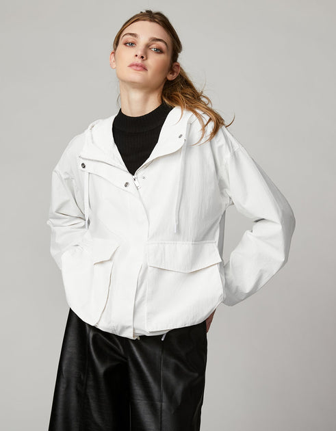 Bernardo City Windbreaker Blanc Large 2