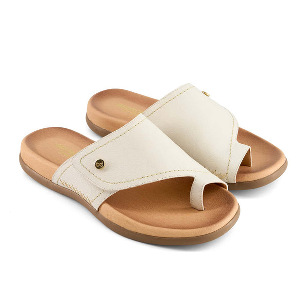 Andrea Comfort Slip-on Sandals White US 6 3