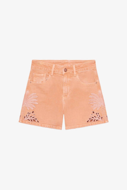 Nekane Denim Short Pant Pink 38 4