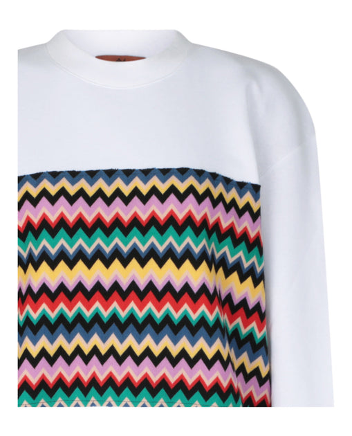 M Missoni ZigZag Sweatshirt Multi XLarge 4