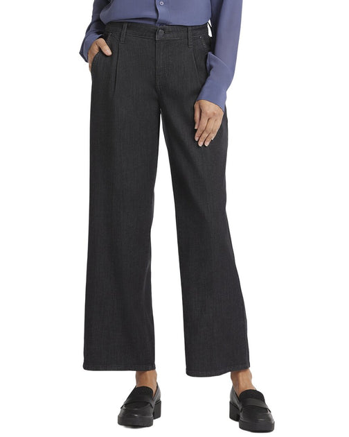 NYDJ Teresa Eternity Wide Leg Jean Grey US 6 2