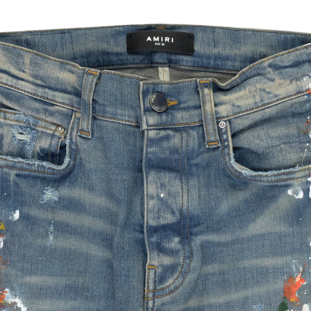 Amiri Painter Skinny Jeans Blue 34 4