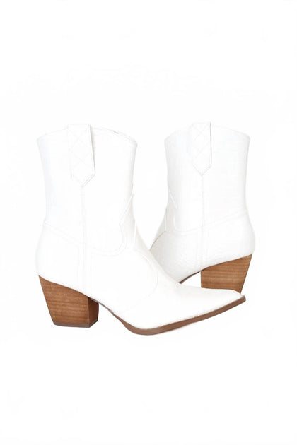 Coconuts by Matisse Bambi Western Boot White US 9.5 2
