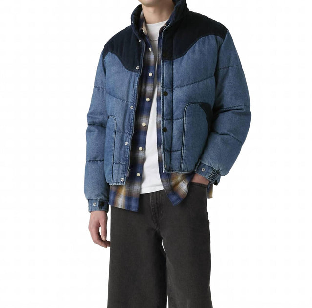 Levi's Down Jacket Multi Large 4