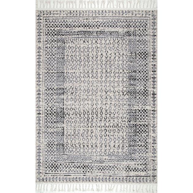 Tapis nuLOOM Claudia Diamant Pompons 3