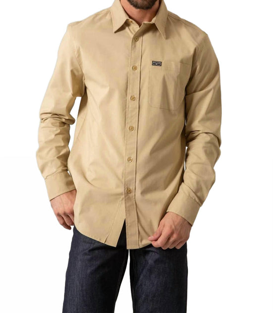 Kimes Ranch Linville Shirt Beige Medium 2