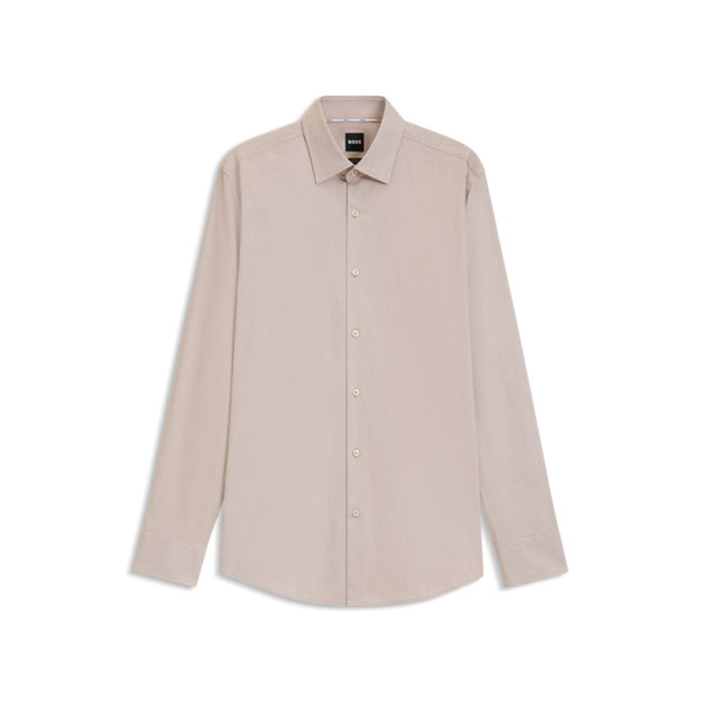 Boss Slim-fit Shirt Brown US 17.5 2