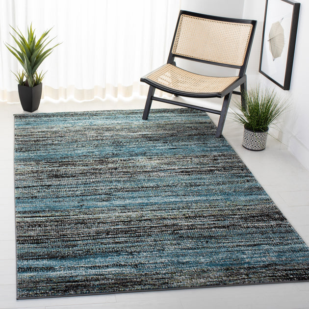 Safavieh Porcello Area Rug Charcoal/Blue 2