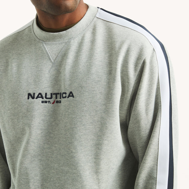 Nautica Fleece Crewneck Sweatshirt Multi Large 3