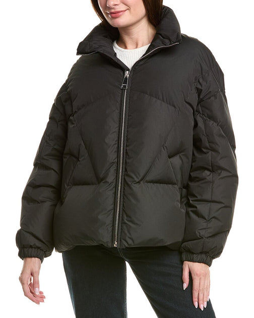 KHRISJOY Moon Puffer Vest Black US 00 2