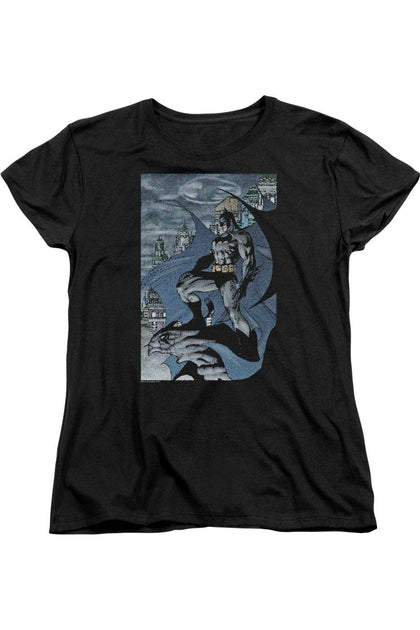 Gildan Batman Seurbat T-Shirt Schwarz Medium 2