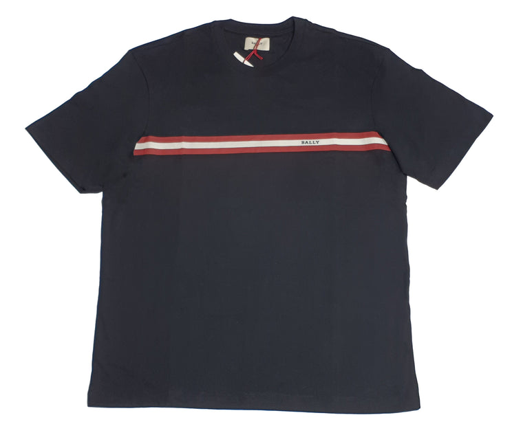 Bally 6233733 Men's T-Shirt Black Large 2