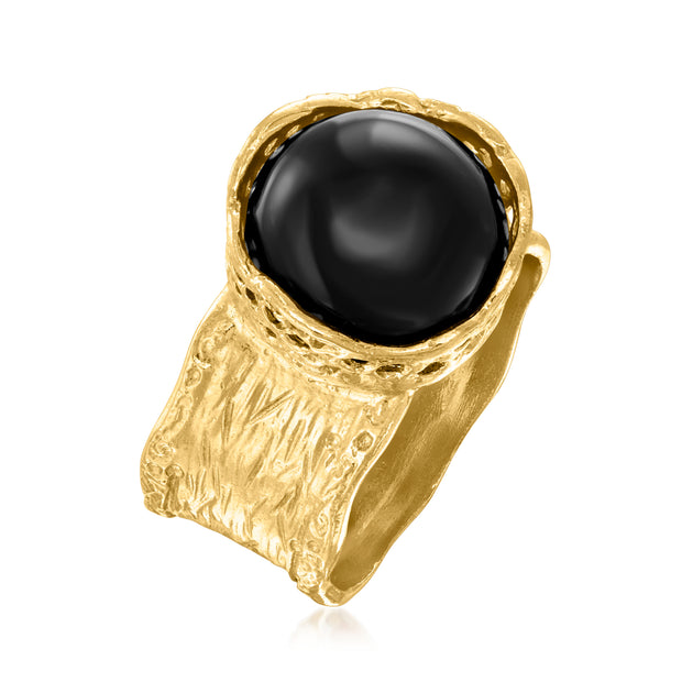 Ross-Simons Black Onyx Ring Black US 6 6