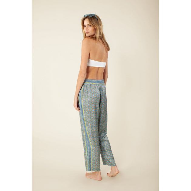 HALE BOB Sarah Seidenhose Blau Small 3