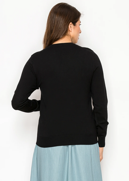 Yal New York Sweater Black Small 3