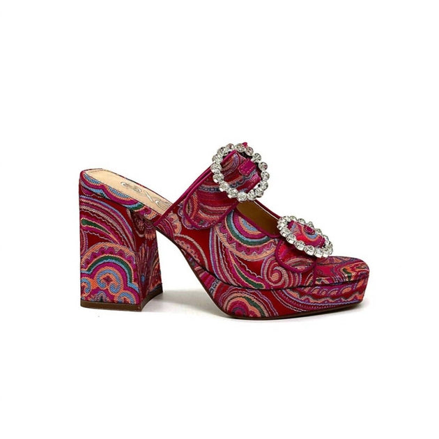 Exe Luna Block Heel Sandal Multi EU 41 2