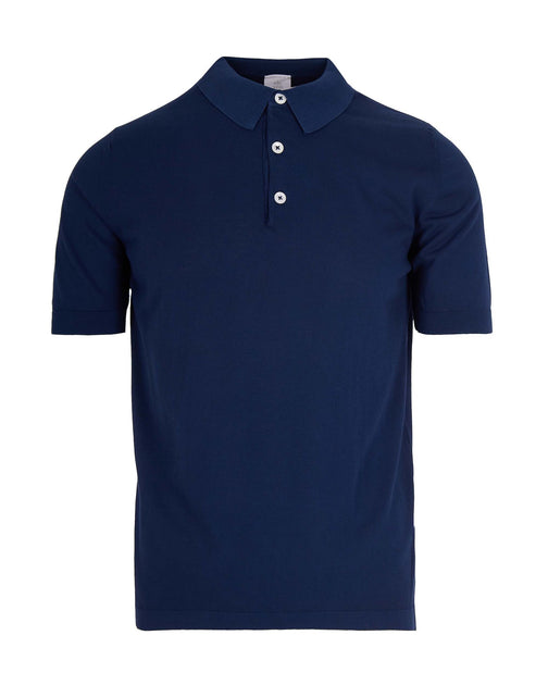 Eleventy Polo Shirt Navy Blue XL 2