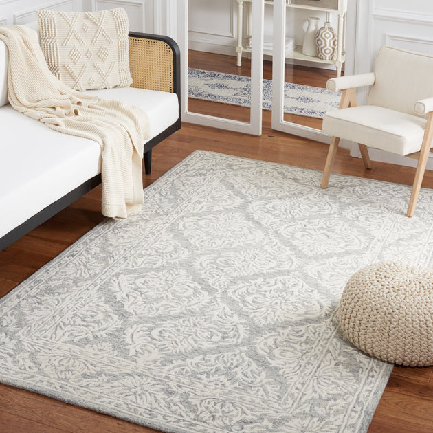 Safavieh Metro MET865 Area Rug Dark Grey/Ivory 2