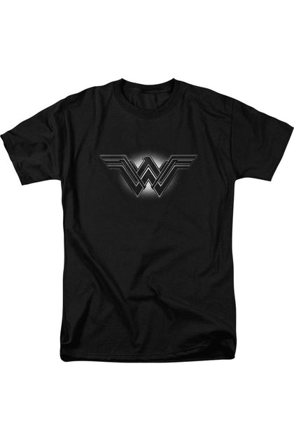 Gildan Batman V Superman Glow Emblem T-Shirt Black Large 2