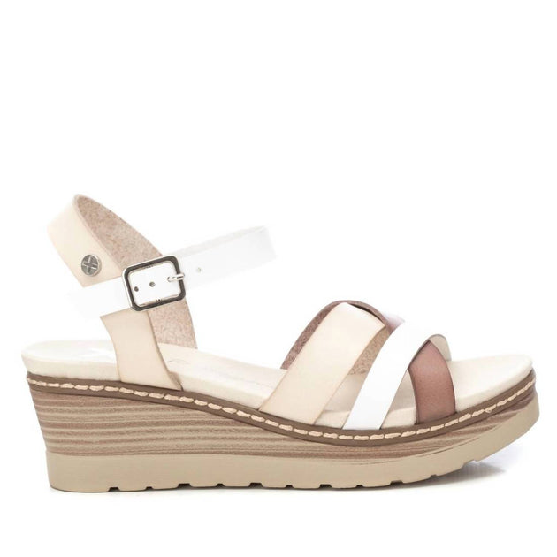 Xti Wedge Sandals White US 6 3