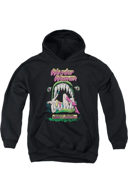 Gildan DC Comics Jaws Hooded Sweatshirt Black Small 2