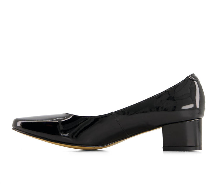 Andrea Classic Comfort Patent Pumps Black US 6 3