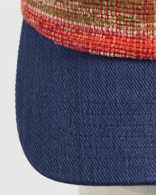 Umber & Ochre Handwoven Cap Multi One Size 4