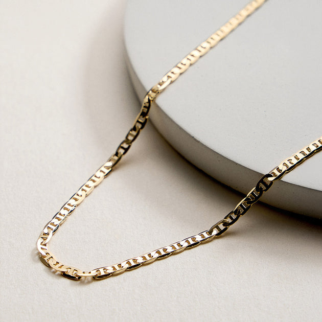FASHNZFAB Marine Chain Necklace Gold One Size 2