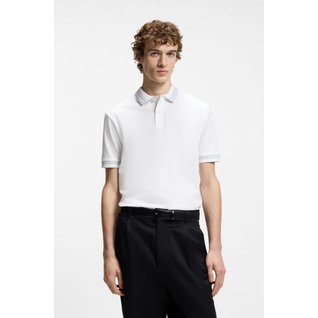 Boss Polo Shirt White XXXLarge 4