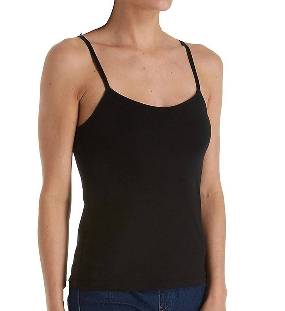 Elita Cotton Touch Camisole Black Large 2