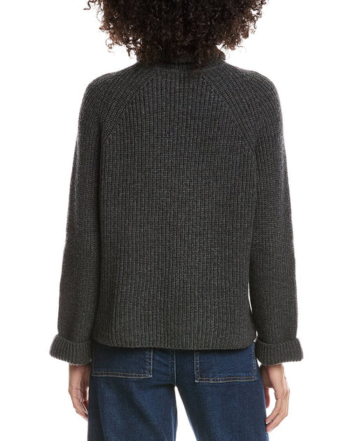 Forte Cashmere Luxe Wolle & Kaschmir-Mischung Rollkragenpullover 3
