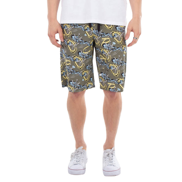 A.P.C. Vince Cotton Shorts Green Small 2