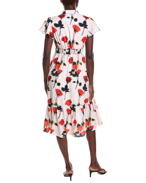 Laundry by Shelli Segal Shirtdress Buttercream US 8 3