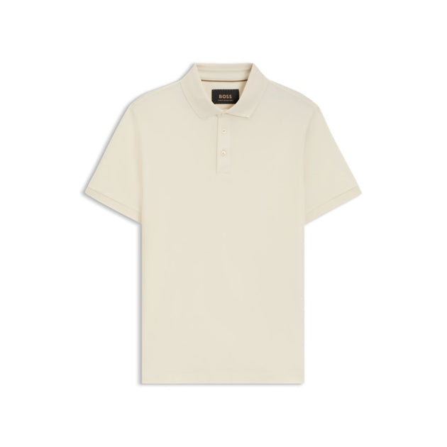 Boss Regular-fit Polo Shirt Beige Small 2