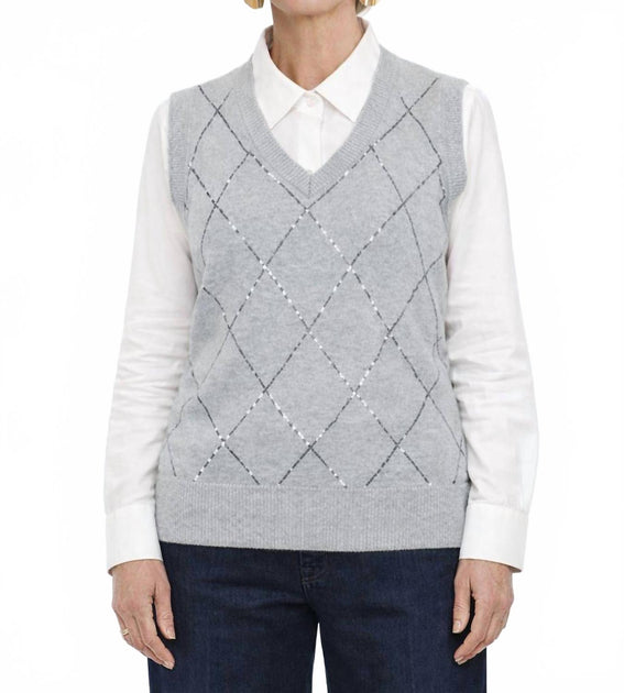 J'Envie Eli Chelsea Vest Grey XLarge 2