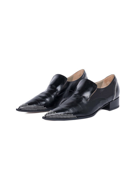 Tela Melissa Studded Leather Shoe Black 36 2