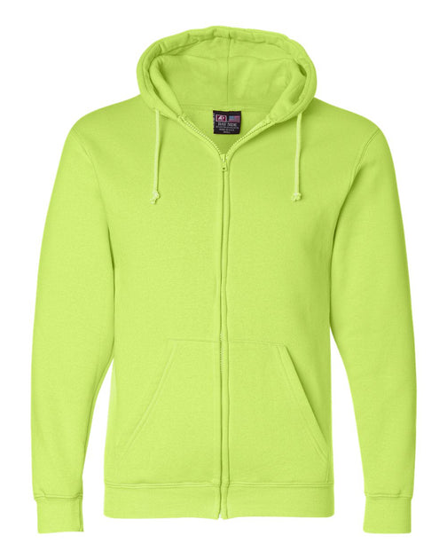 Burnside Full-Zip Hooded Sweatshirt Pink XXX-Large 4